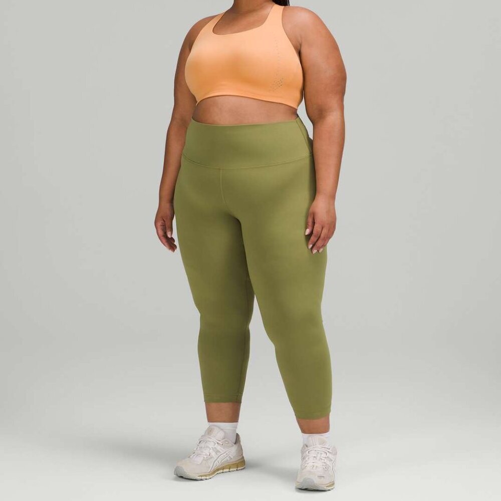 lululemon athletica Olive Green High-Rise Leggings